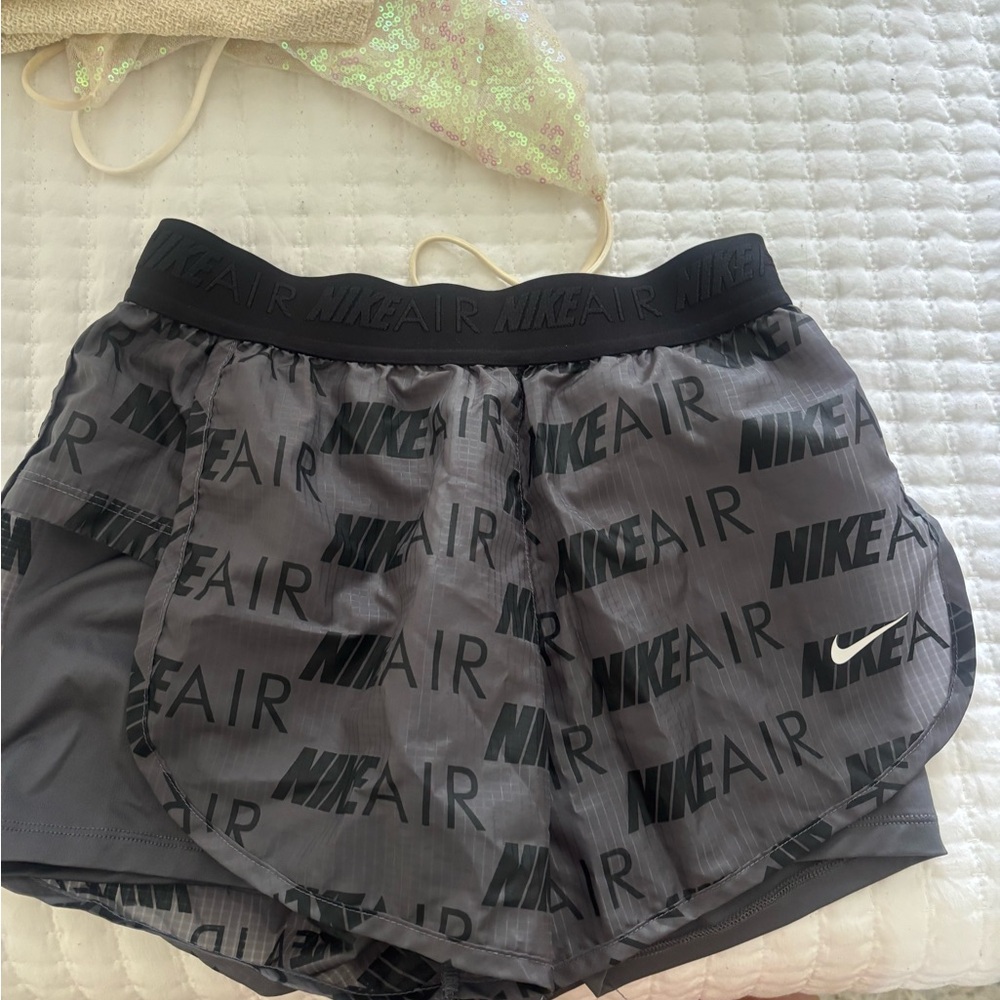 Nike Women's Gray Athletic Shorts